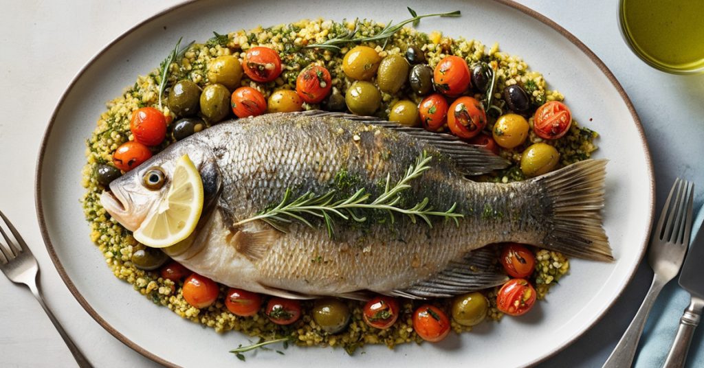 Baked Tilapia Whole Fish