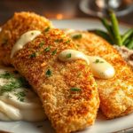 Breaded and Baked Fish