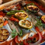 Greek Baked Fish (Psari Plaki)