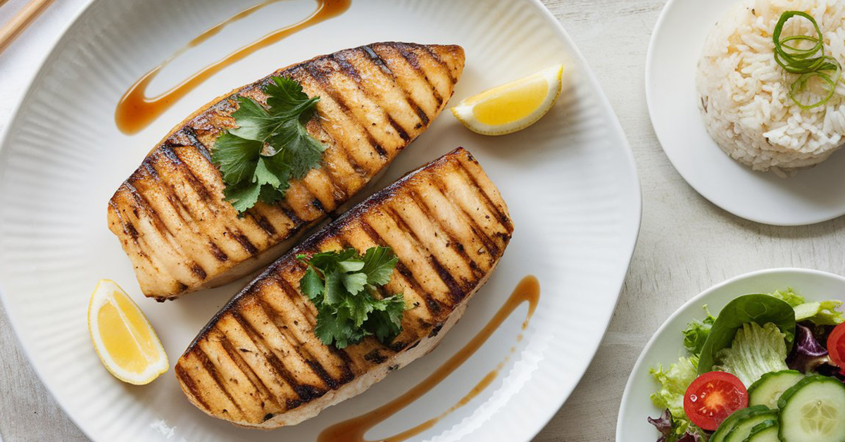 Grilled Ono Fish