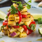 Grilled Pineapple Salsa for Fish