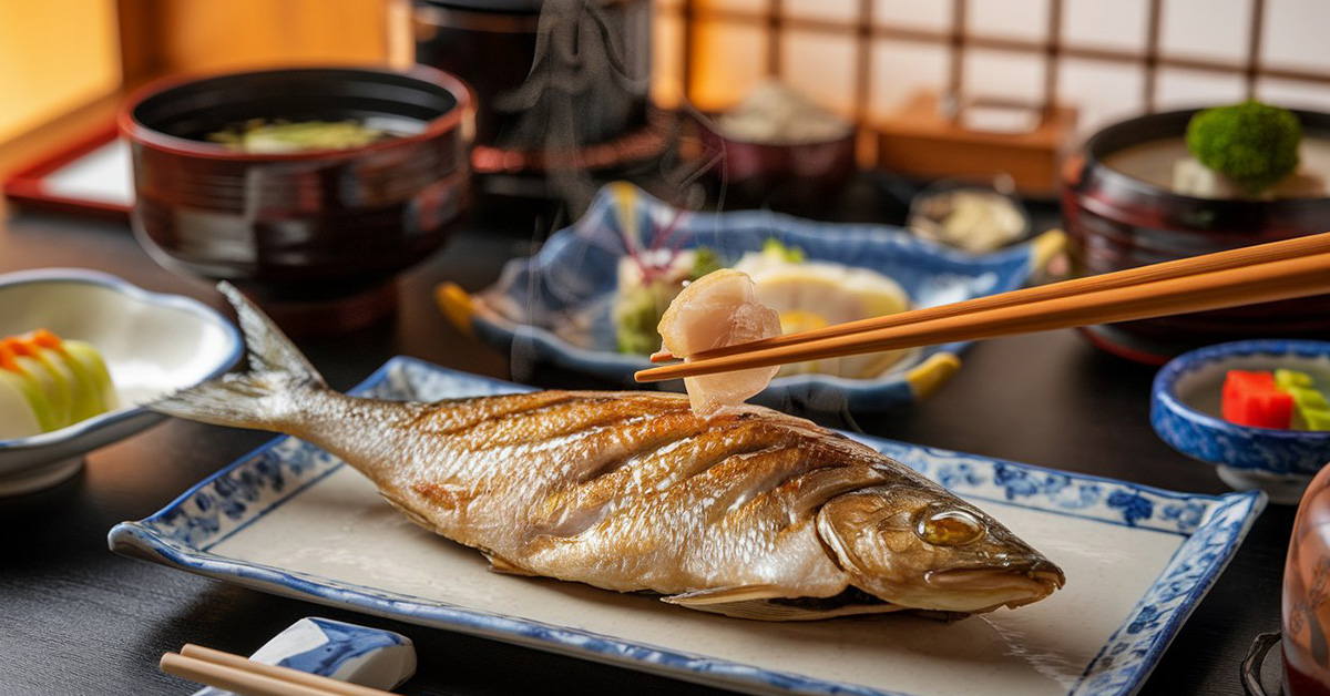 How Do I Eat the Grilled Fish in Ryokans?