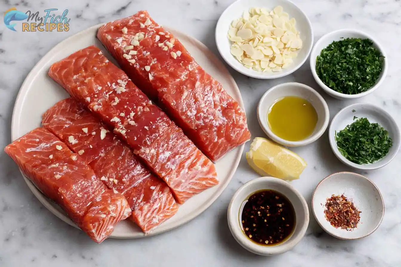 Almond Crusted Salmon Ingredients Almond Crusted Salmon Ingredients