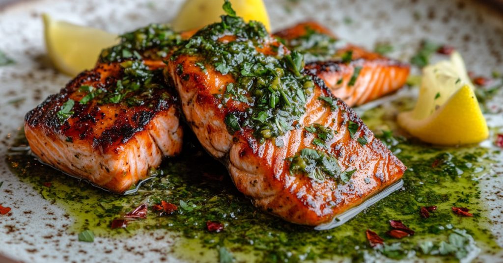 Chimichurri Salmon