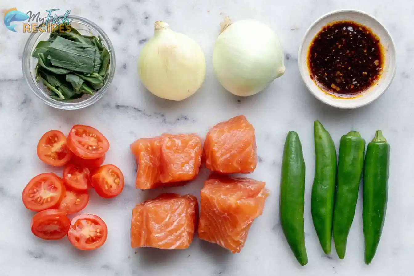 Salmon Sinigang Recipe Ingredients Salmon Sinigang Recipe Ingredients
