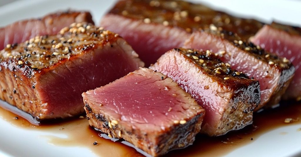 Air Fryer Ahi Tuna