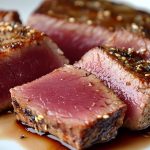 Air Fryer Ahi Tuna