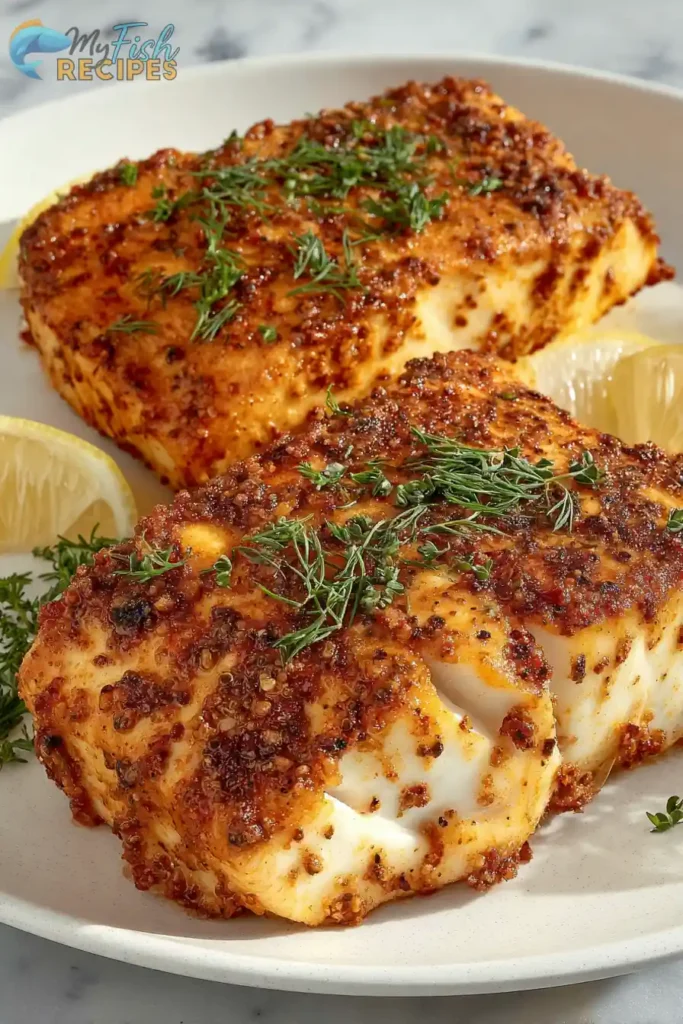 Air Fryer Halibut Recipe