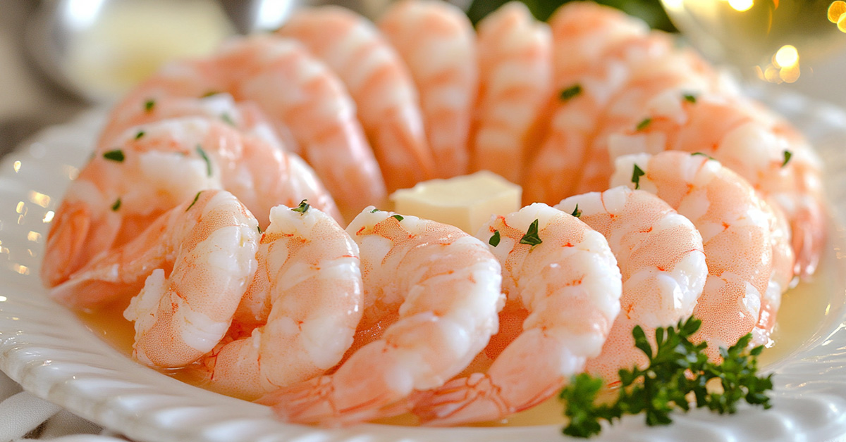 Butter Poached Shrimp