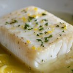 Poached Halibut