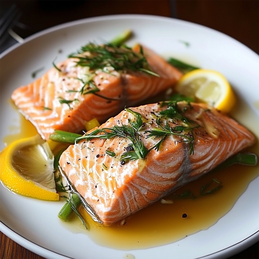 Poached Seafood