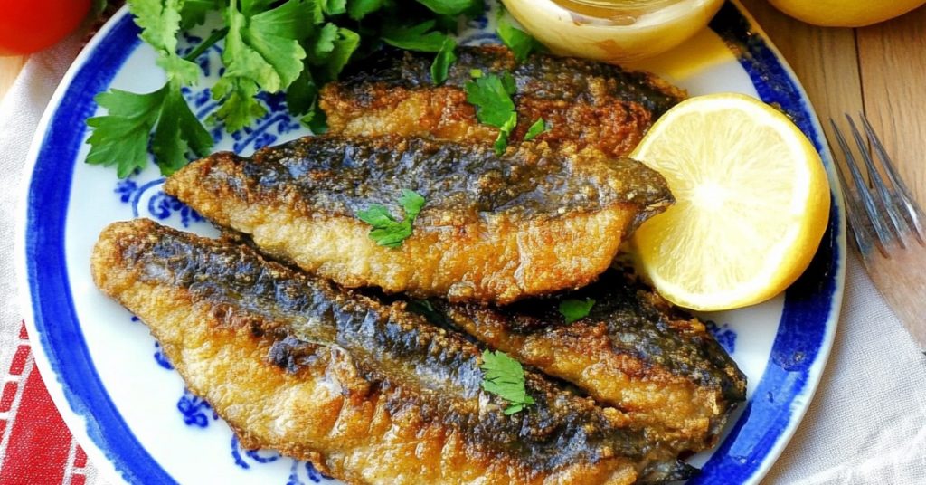 fried sardines