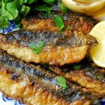 fried sardines