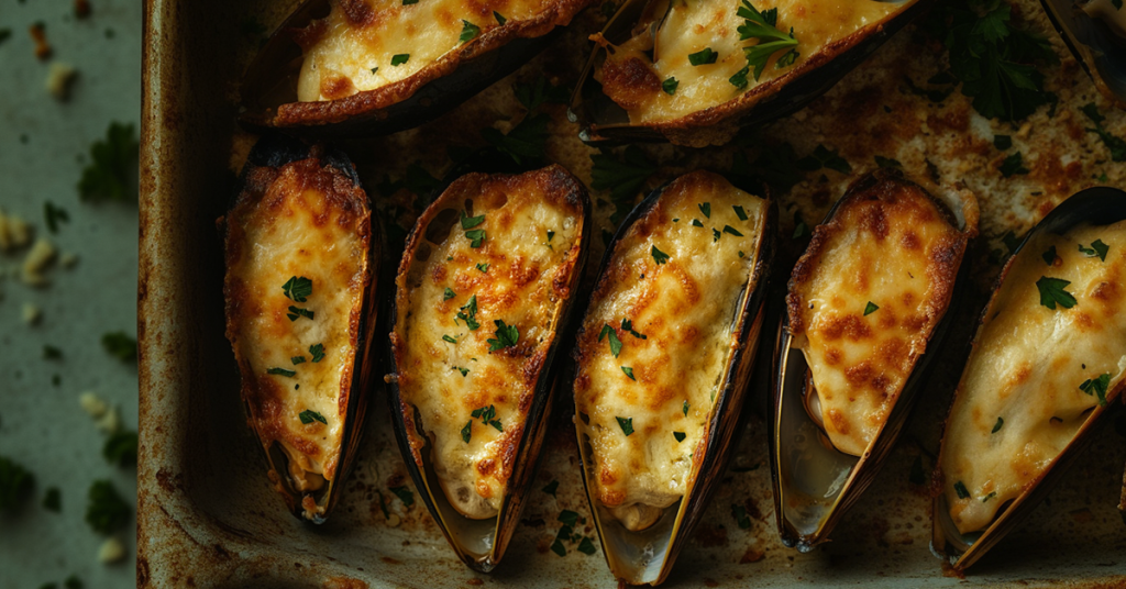 Baked Mussels Recipe