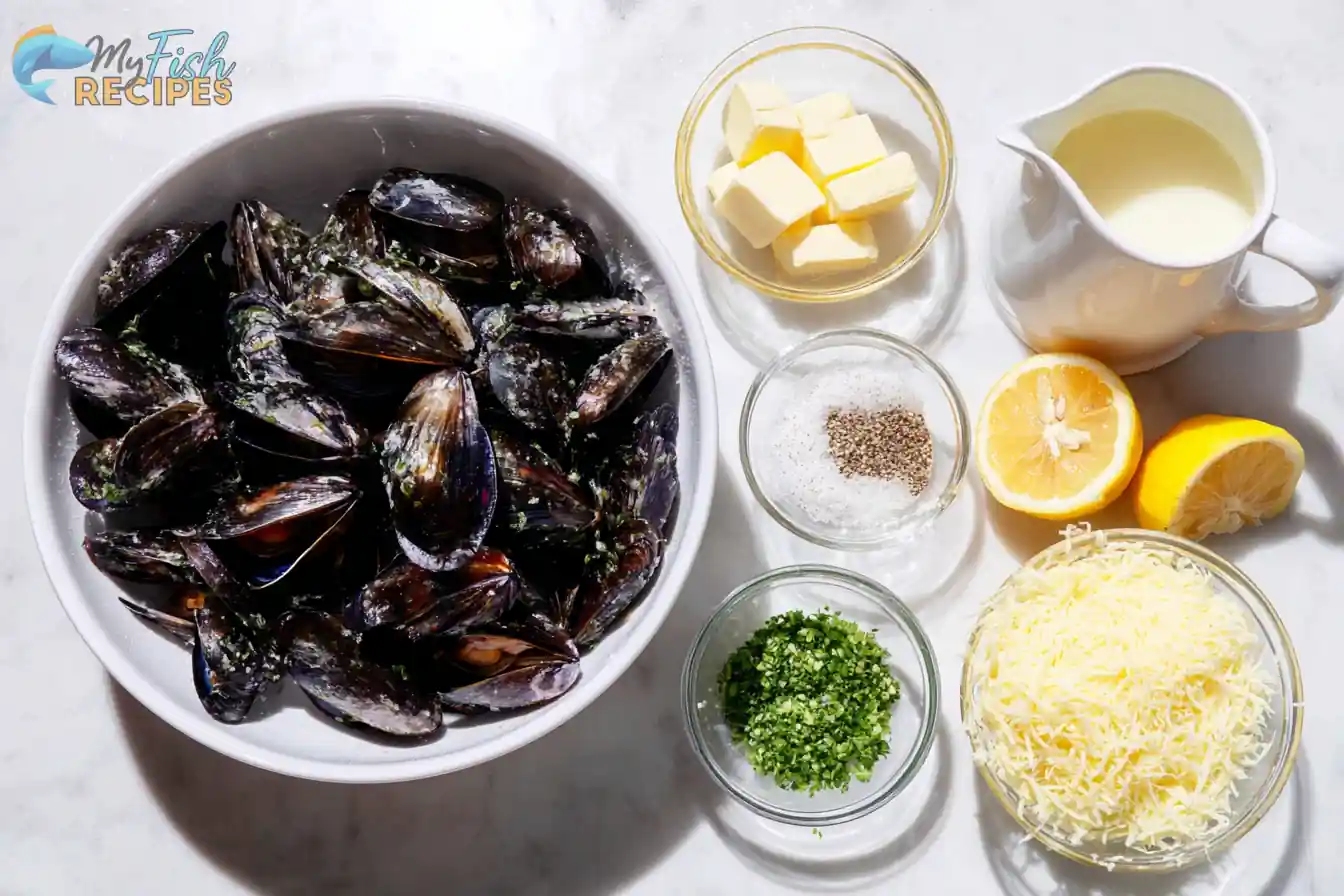 Baked Mussels Recipe Ingredients Baked Mussels Recipe Ingredients