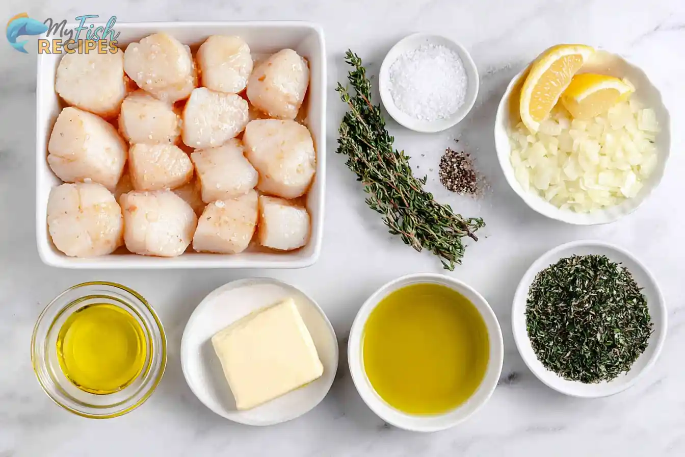 Sous Vide Scallops Ingredients Sous Vide Scallops Ingredients