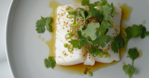 Steamed Halibut