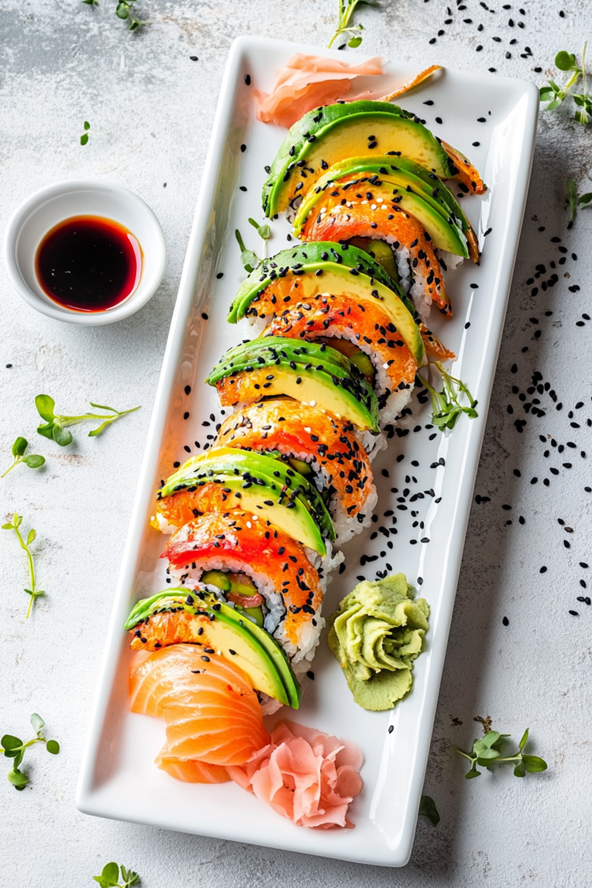 Dragon Sushi Roll