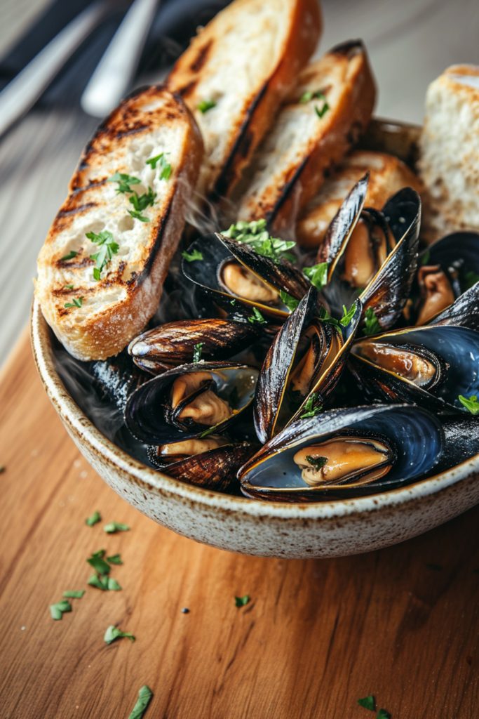 Grilled Mussels Recipe