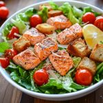 Salmon Caesar Salad