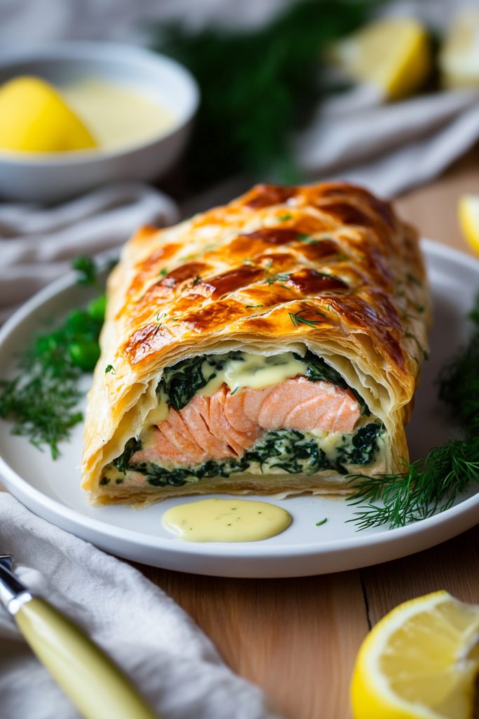 Salmon Wellington