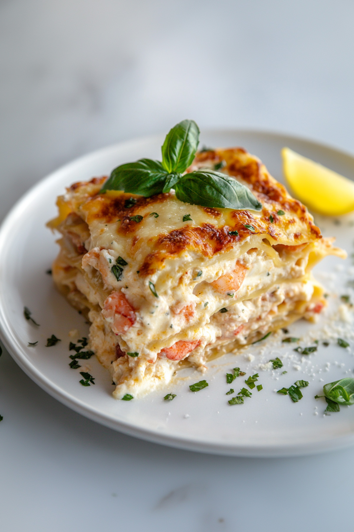 Seafood Lasagna Recipe