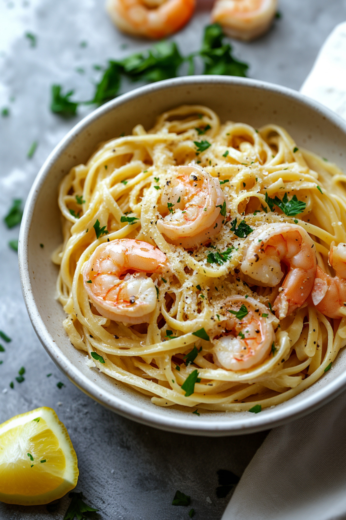 Shrimp Linguine Pasta