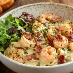 Shrimp Pasta Carbonara