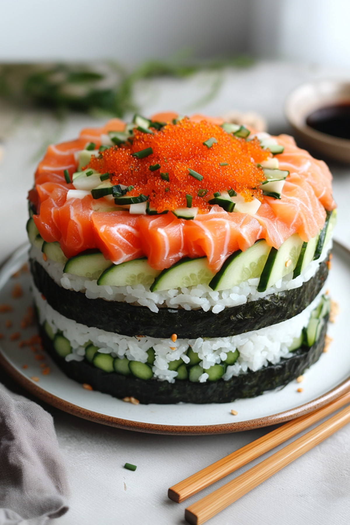 Sushi Cake Recipe