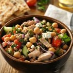 Chickpea Tuna Salad