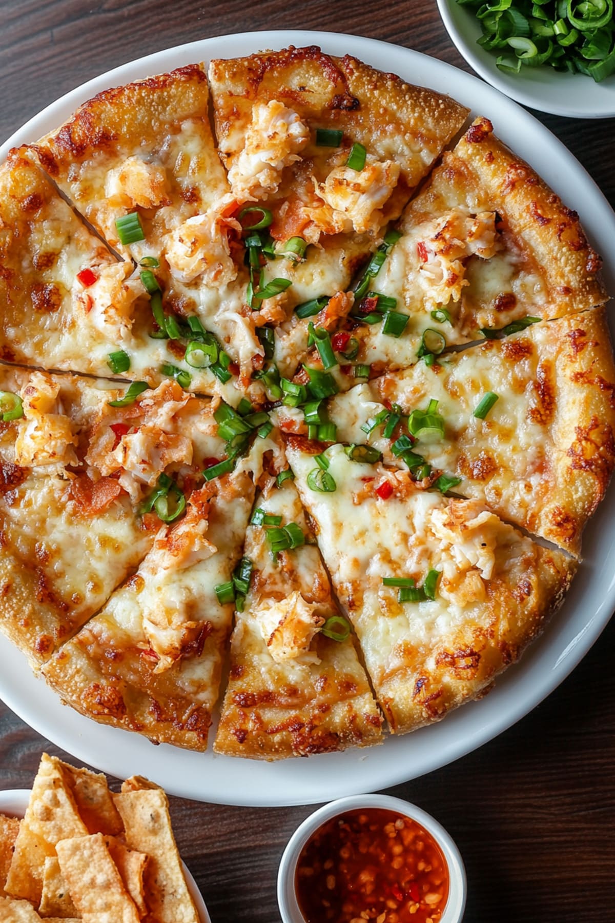 Crab Rangoon Pizza