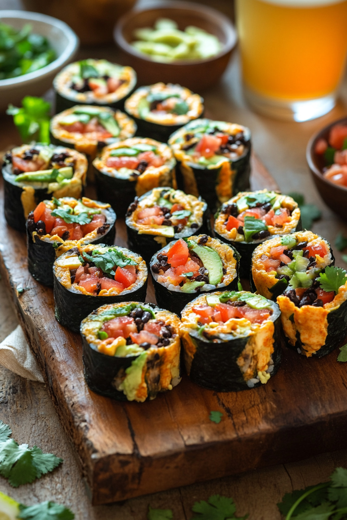 Mexican Sushi Rolls