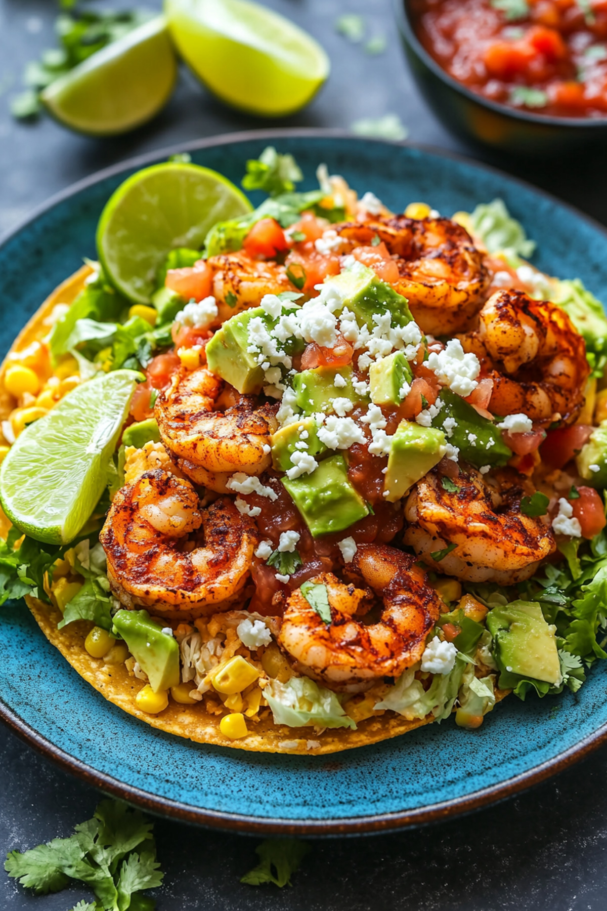 Shrimp Tostadas