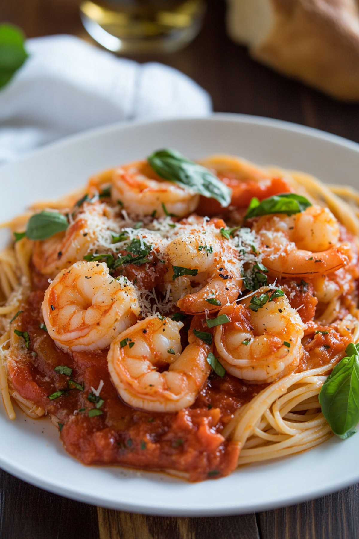 Shrimp and Marinara Sauce