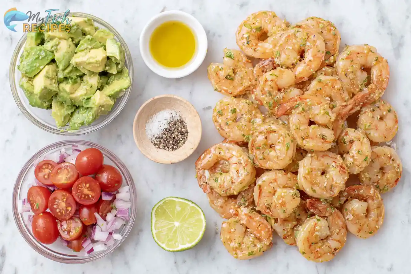 Healthy Shrimp Avocado Salad Ingredients Healthy Shrimp Avocado Salad Ingredients