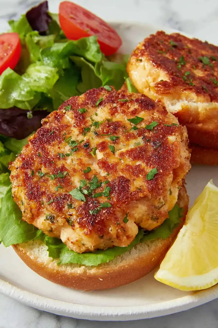 Homepage 27 Easy Air Fryer Salmon Burgers in 15 Minutes: No Oil Needed