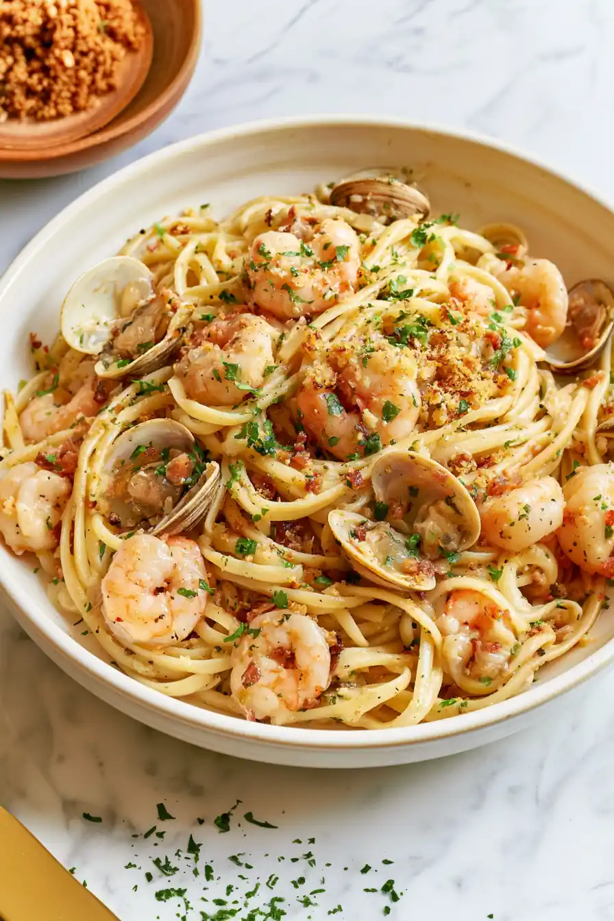 Shrimp and Clam Pasta Recipe